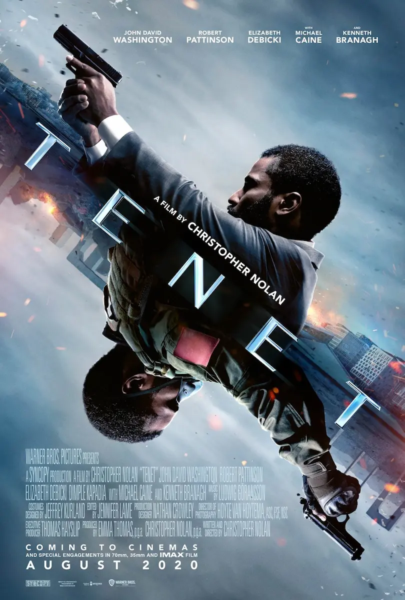 Tenet Movie Poster Tenet Movie Poster